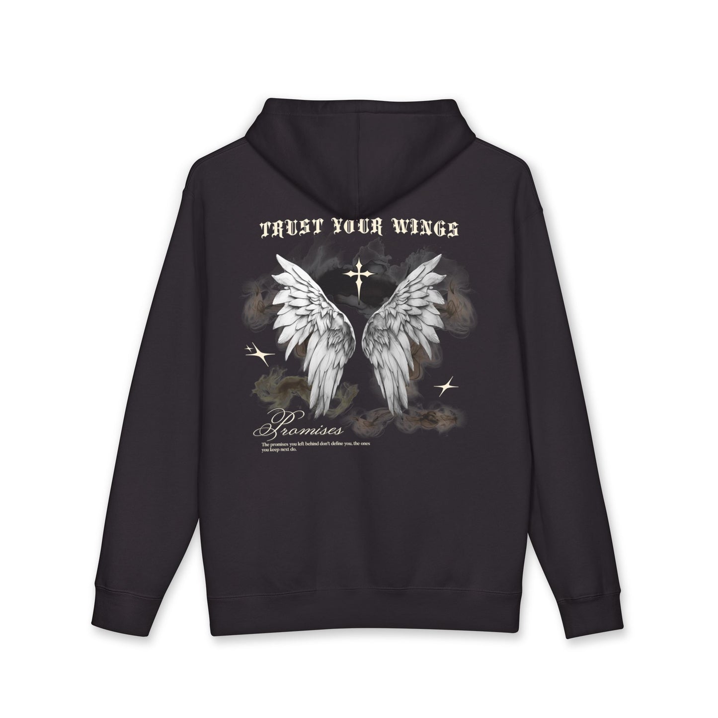 Trust Your Wings - Unisex Heavyweight Hoodie